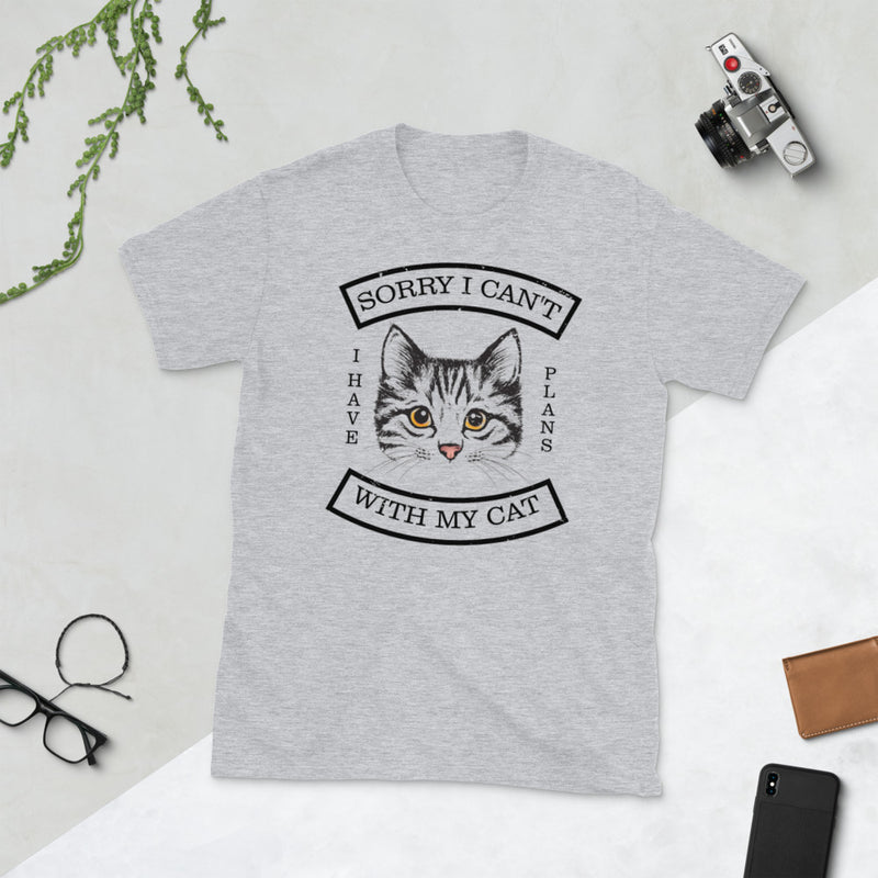 Funny Cat Short-Sleeve Unisex T-Shirt